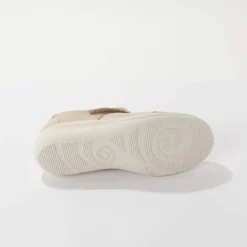 Babies très grande largeur, en cuir avec empiècements extensibles