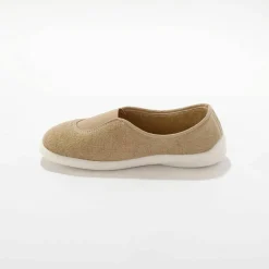 Ballerine d'intérieur éponge élastiquée
