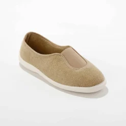 Ballerine d'intérieur éponge élastiquée
