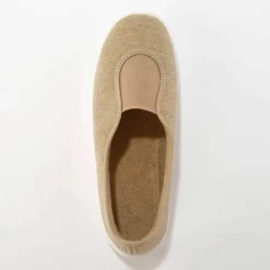 Ballerine d'intérieur éponge élastiquée