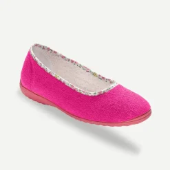 Ballerine d'intérieur éponge unie