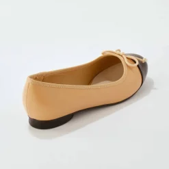 Ballerines plates bicolores