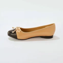 Ballerines plates bicolores