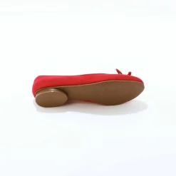 Ballerines plates microfibre