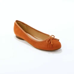 Ballerines plates microfibre