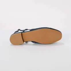 Ballerines slingback bicolore