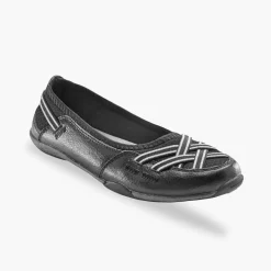 Ballerines souples en cuir