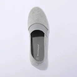 Ballerines textile élastiquées