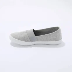 Ballerines textile élastiquées