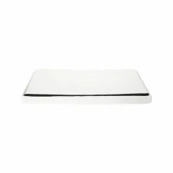 Banc-coffre pliable uni côtelé