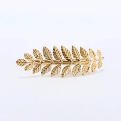 Barrette à cheveux coloris doré