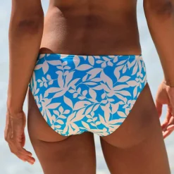 Bas de maillot de bain forme midi imprimé Linao