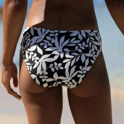Bas de maillot de bain forme midi imprimé Linao