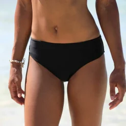 Bas de maillot de bain forme midi uni Solaro