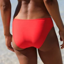 Bas de maillot de bain forme midi uni Solaro