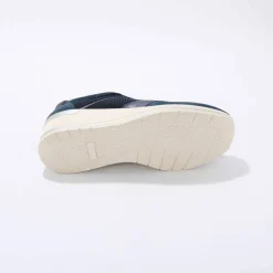 Baskets compensées en cuir certifié LWG