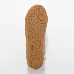 Baskets montantes zippées à boucle dorée