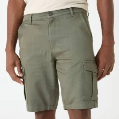 Bermuda cargo en sergé ultra stretch
