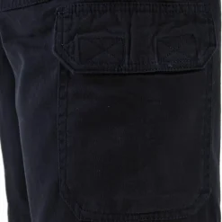 Bermuda cargo gabardine élastiqué
