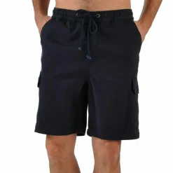 Bermuda cargo gabardine élastiqué