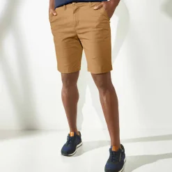 Bermuda chino arrondi sous le ventre
