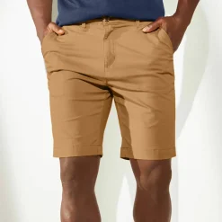 Bermuda chino arrondi sous le ventre