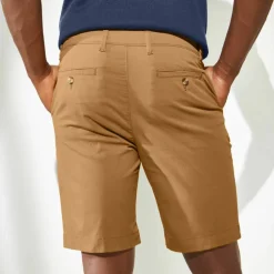 Bermuda chino arrondi sous le ventre