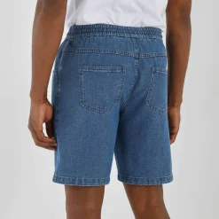 Bermuda denim léger élastiqué