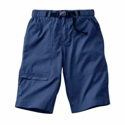 Bermuda élastiqué au 3/4 + ceinture assortie