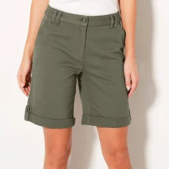 Bermuda uni longueur ajustable