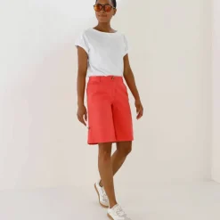Bermuda uni longueur ajustable
