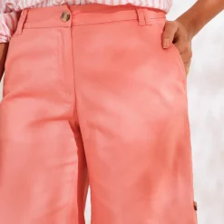 Bermuda uni longueur ajustable