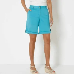 Bermuda uni longueur ajustable
