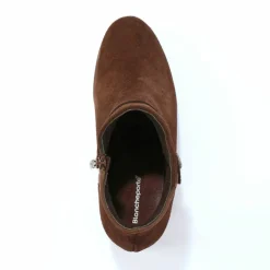 Boots en cuir à talon