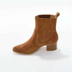 Boots western, cuir