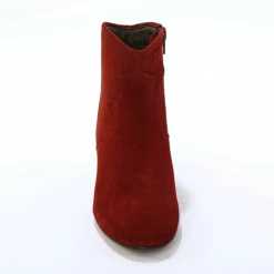 Boots western cuir