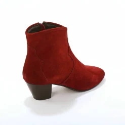 Boots western cuir