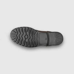 Botillons zippés cuir fourrés laine - jusqu'au 46