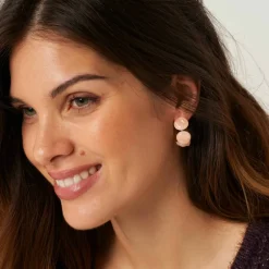 Boucles d'oreilles, forme créoles