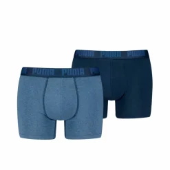 Boxer basique coton stretch - lot de 2