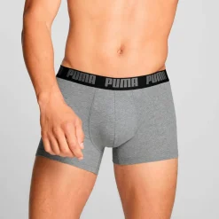 Boxer basique coton stretch - lot de 2