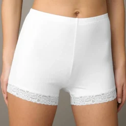Boxer coton dentelle - lot de 2