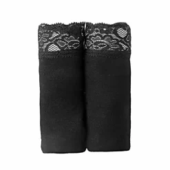 Boxer coton dentelle - lot de 2