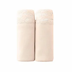 Boxer coton dentelle - lot de 2