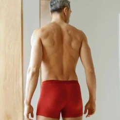 Boxer coton impression placé - lot de 2