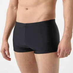 Boxer de bain uni noir