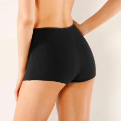 Boxer en coton extensible uni – Lot de 10