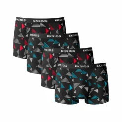 Boxer imprimé géométrique - lot de 4