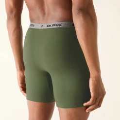Boxer long coupe short - lot de 2