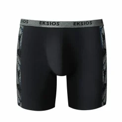 Boxer long imprimé côté coupe short - lot de 2